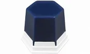 Воск моделировочный Geo Classic синий, прозрачный, блок 75 г.