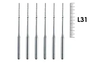 Post Space Bur 31мм №007 (6 шт), Dentsply Sirona - эндодонтические дрильборы, для подготовки канала под штифт