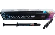 Nova Compo HF Flowable, цвет B0.5 (шприц 2 г), Imicryl - композит жидкотекучий