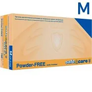Перчатки латекс Safe & Care M (7/8) 100 шт.