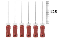 K-File ReadySteel 25мм №25 (6 шт), Dentsply Sirona - ручные файлы, каналорасширители, в стерильном блистере