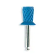 Полировочные чашечки Pro-Cup мягкие Latch-Type, голубые (винтообразные), 30 шт