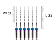 Mtwo 25мм, 04, N10 (6 шт), VDW - тейпер, WP 21
