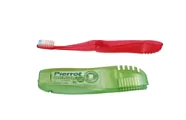 Щетка зубная Pierrot Travel Compact дорожная красная + зубная паста Natural Freshness 5 мл