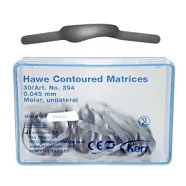 Матрицы Contoured Molar 394, двухстор., 0,045мм 30шт. (KerrHawe)