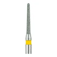 Бор алмазный 852 012 FG, желтый, Форма: конус заостренный тонкий (5 шт), Jota