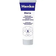 Паста Henka без фтора, Мята, туба (115 г)