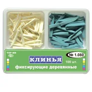 ТОР-1.080-1 Клинья фиксирующие деревянные (100 шт.) Белые