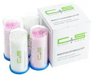 Аппликаторы Clean+Safe Superfine розовые, белые (100 шт)