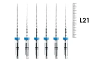 FlexMaster NiTi 21мм .06 №15 (6 шт), VDW - машинные файлы, никель-титан / Флекс Мастер Тейпер