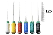 K-File M-Access 25мм №15-40 (6 шт), Dentsply Sirona - ручные файлы, каналорасширители, ассорти