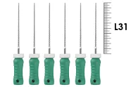K-File ReadySteel 31мм №70 (6 шт), Dentsply Sirona - ручные файлы, каналорасширители, в стерильном блистере