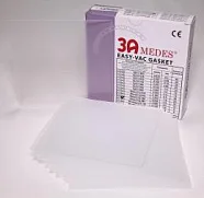 Пластины EV Gasket для изготовления ортодонтических шин, квадратные, Bleaching 080 (127*127*2,0мм) 12шт. 3A Medes (Корея)