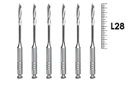 Largo RA 28мм №4 (6 шт), Dentsply Sirona - расширители прямых корневых каналов