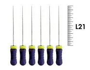 K-Reamer Antaeos 21мм №10 (6 шт), VDW - ручные файлы, каналорасширители