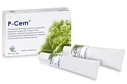 P-CEM (база 25гр + кат. 25гр) цемент для временной фиксации коронок  в тубах