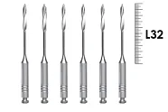 Largo RA 32мм №3 (6 шт), Dentsply Sirona - расширители прямых корневых каналов