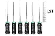 FlexoReamer Senseus 21мм №80 (6 шт), Dentsply Sirona - ручные файлы, гибкие, с эргономичной ручкой