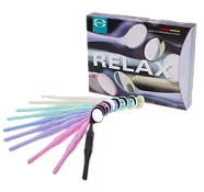 Ультраяркие родиевые зеркала с ручкой Relax FS Ultra 24 мм - Цвет Pastel Lavender
