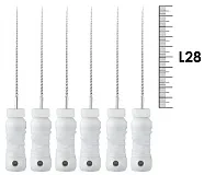 K-Reamers 28мм №15 (6 шт), Dentsply Sirona - ручные файлы, каналорасширители