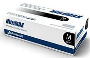 Перчатки нитриловые, черные, размер XL (9-10) (90 шт.), NitriMax