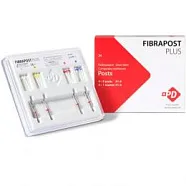 Fibrapost Plus - штифты стекловолоконные, светопроводящие, рентгеноконтрастные,   24шт. + 4 раймерса