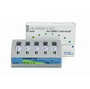 Блоки IPS e.max CAD CEREC/inLab MT BL3 C14 5 шт.