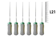 H-File M-Access 21мм №08 (6 шт), Dentsply Sirona - ручные файлы, каналорасширители