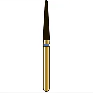 G856L Коническая с закругленным торцом удлиненная- длина 10, диаметр  018, тип хвостика FG/ISO 314,, размер зерна 40 (красный)