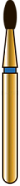 Бор алмазный G379 яйцевидный, D=018, L=5 мм, FG (1 шт.), COLTENE