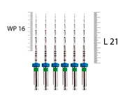 Mtwo 21мм, 06, N35 (6 шт), VDW - машинные файлы, WP 16