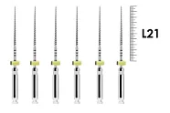 ProFile RA 21мм .02 №15 (6 шт), Dentsply Sirona - машинные файлы, каналорасширители, никель-титан