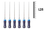 K-Reamer 25мм №08 (6 шт), NIC - ручные файлы, каналорасширители
