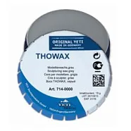 Воск моделировочный Thowax, серый, жестяная банка 70г
