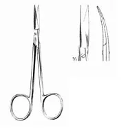 Iris 11 см, 04-145-11-P, Medenta - ножницы изогнутые