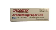 Артикуляционная бумага Crosstex Thin BLUE(0.0028/71 µm)