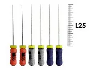 K-Reamer Pro-Endo 25мм №06-10 (6 шт), VDW - ручные файлы, каналорасширители, ассорти