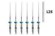 FlexMaster NiTi 25мм .02 №50 (6 шт), VDW - машинные файлы, никель-титан / Флекс Мастер Тейпер