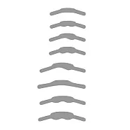 Матрицы Super Thin, толщина 0,038, 30 шт (KerrНawe)