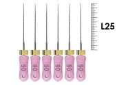 C+File 25мм №006 (6 шт), Dentsply Sirona - ручные файлы, в стерильном блистере