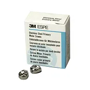 Коронки  (Stainless Steel Crowns), второй верхний левый моляр, размер 3, 2шт. (E-UL-3) (3М ESPE)