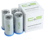 Аппликаторы Clean+Safe X-Slim черные (100 шт)