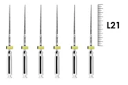ProFile RA 21мм .06 №15 (6 шт), Dentsply Sirona - машинные файлы, каналорасширители, никель-титан