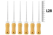 K-File ReadySteel 28мм №100 (6 шт), Dentsply Sirona - ручные файлы, каналорасширители, в стерильном блистере