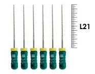 K-Reamer Pro-Endo 21мм №35 (6 шт), VDW - ручные файлы, каналорасширители