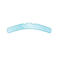 Матрицы Adapt Transparent Strips - прозрачные матрицы анатомической формы, 100шт. (KerrHawe)