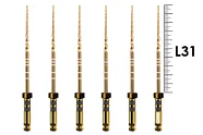 ProTaper Gold 31мм F4 (6 шт), Dentsply Sirona - машинные файлы, стерильные, черные