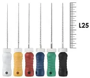K-Reamer ReadySteel 25мм №90-140 (6 шт), Dentsply Sirona - ручные файлы, каналорасширители, в стерильном блистере