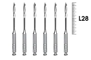 Largo RA 28мм №4 (6 шт), Dentsply Sirona - расширители прямых корневых каналов
