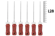 K-File ReadySteel 28мм №25 (6 шт), Dentsply Sirona - ручные файлы, каналорасширители, в стерильном блистере